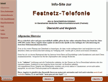 Tablet Screenshot of festnetz-telefonie.de